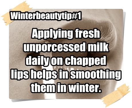 Winter Home-made Beauty Tips