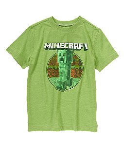 Crazy 8 Minecraft Themed Tees For Kids