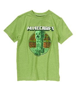 Crazy 8 Minecraft Themed Tees For Kids