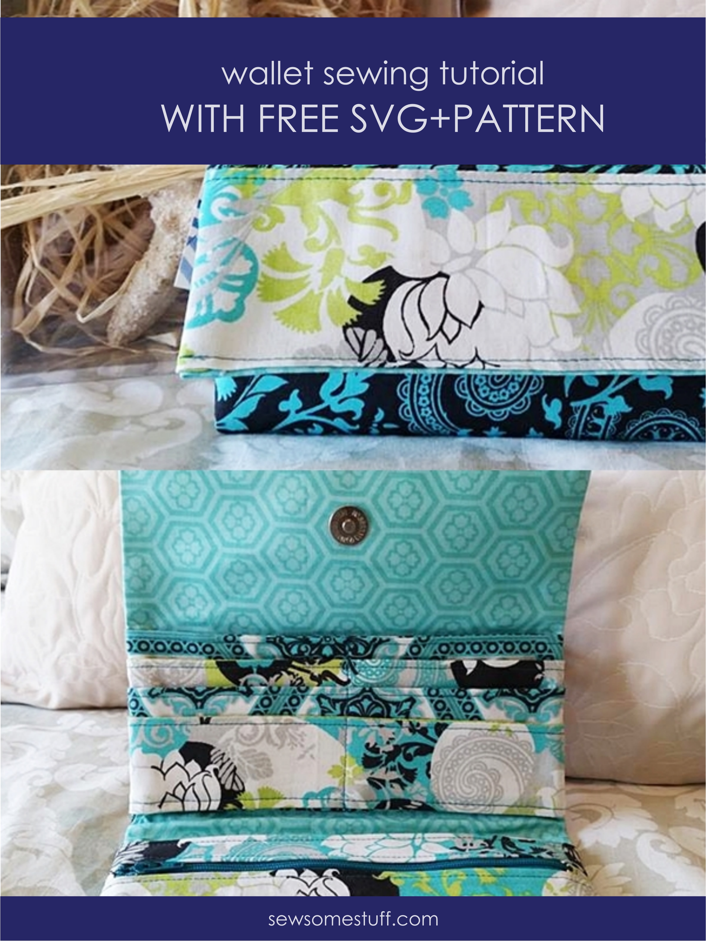 Andrew Trifold Wallet PDF Sewing Pattern (includes SVGs, A0, Projector –  Linds Handmade Designs