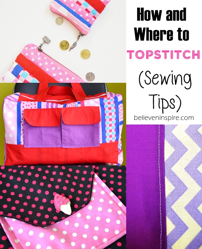 How to Top stitch (Sewing Tips for Beginners)