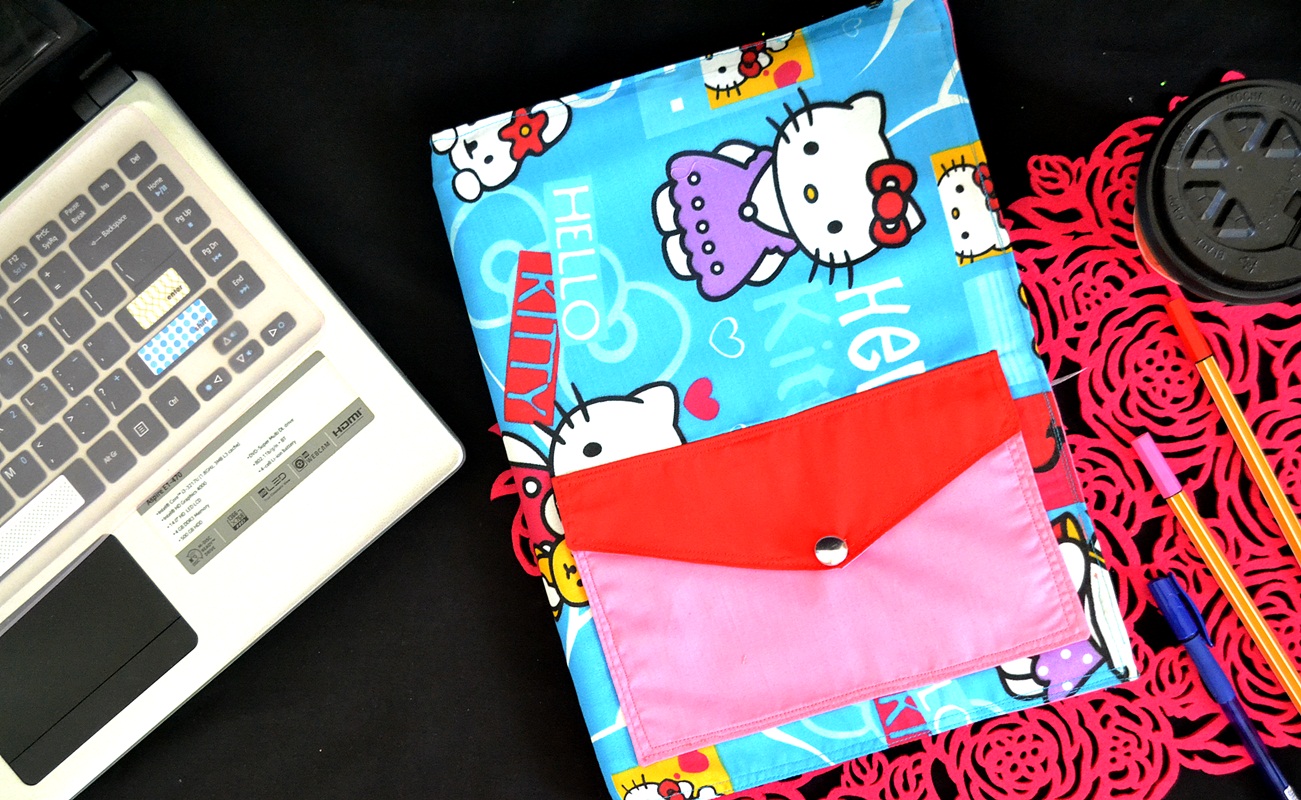 Re-usable AND Washable Custom Notebooks Cover Sewing Tutorial