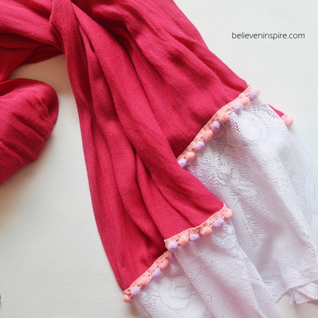 DIY Customized Scarf (Holiday Gift Ideas)