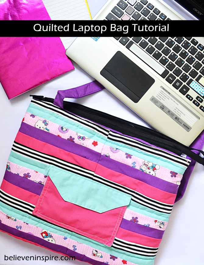 How to Make a Laptop Bag - Sewing Tutorial