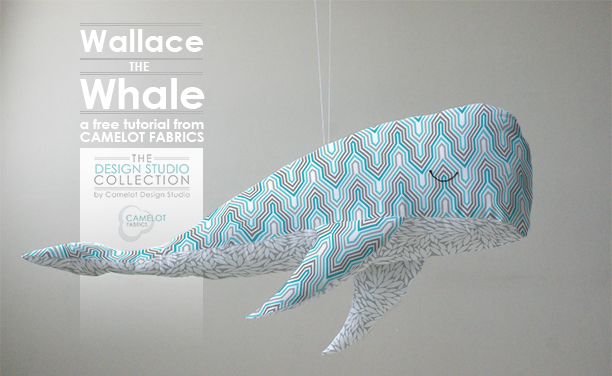 Fabric Whale Tutorial with FREE Pattern