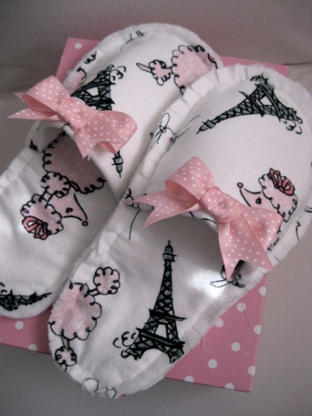 French Slippers – Free Sewing Pattern