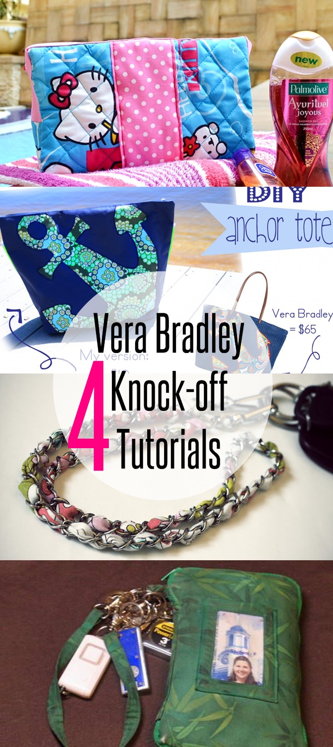 4 Vera Bradley Inspired Sewing Projects