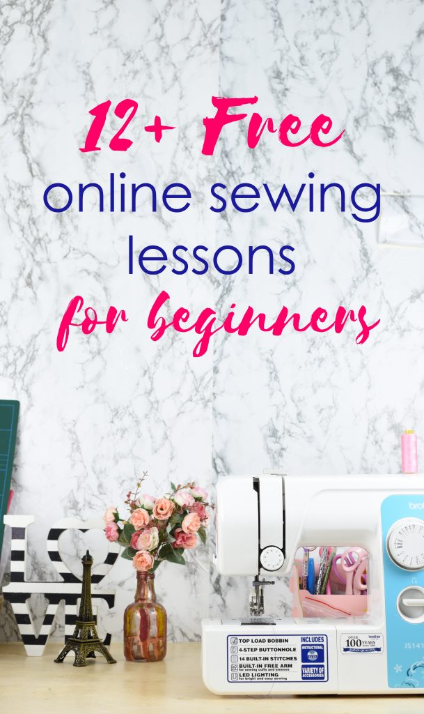 free sewing courses | free sewing patterns | learn to sew | how to sew| beginner sewing
