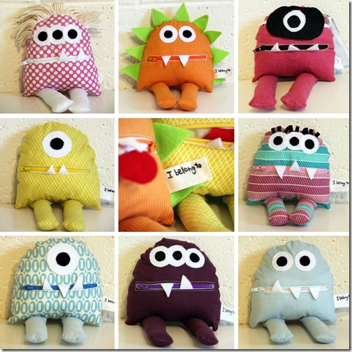 Monster Stuff Toy Sewing Tutorial
