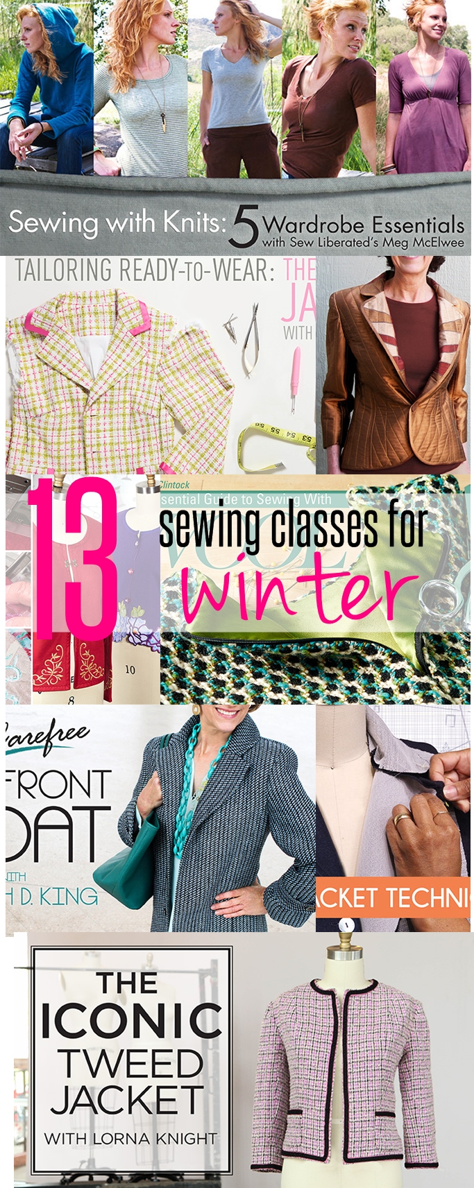 13 sewing classes for winter on sewsomestuff.com