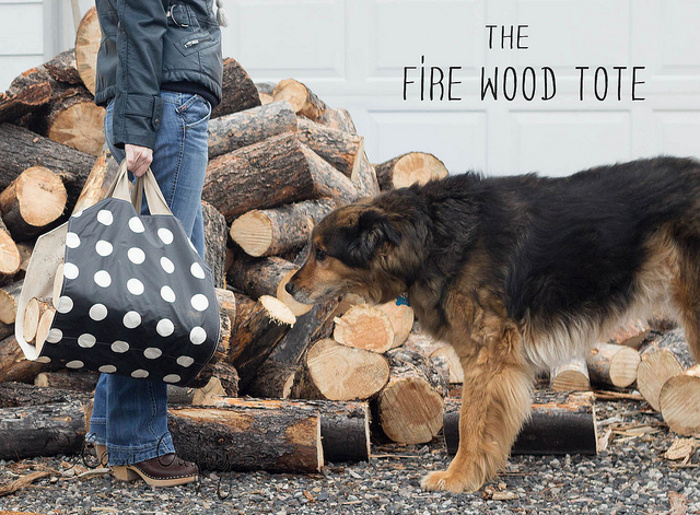 Fire Wood Tote Tutorial