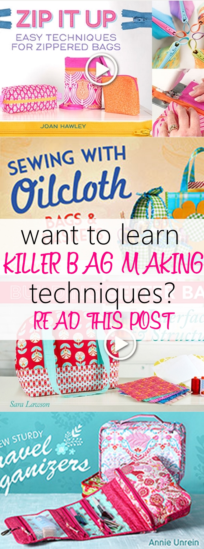 Want to learn killer bag making Techniques? Sew Some Stuff