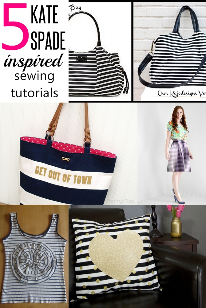 5 MIND BLOWING Kate Spade Inspired Sewing Projects
