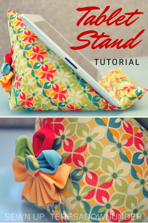 Ipad Stand Sewing Tutorial