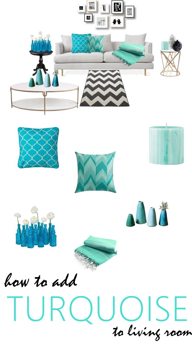 How to Add Turquoise Decor Accents