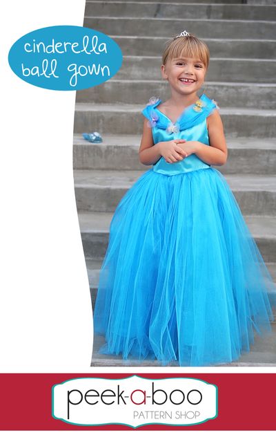 Free Sewing Pattern – Cinderella Ball Gown