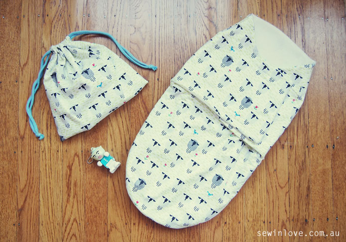 Baby Swaddle Sewing Tutorial