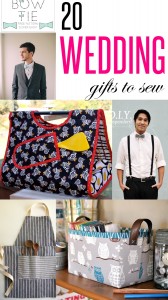 20 Wedding gifts to sew. These DIY practical wedding gift ideas are a PERFECT money saver! You will definitely find something to make from this list of 20 gift ideas for couples, bride and groom. Check out NOW!