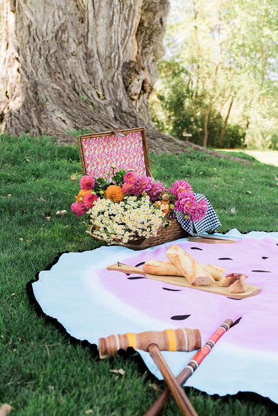 Watermelon Picnic Blanket