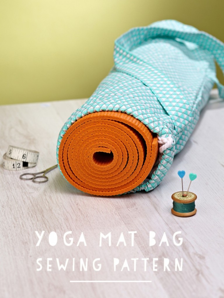 Yoga Mat Bag Free Sewing Tutorial Sew Some Stuff