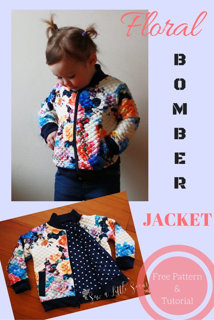 Toddler Bomber Jacket – Free pattern