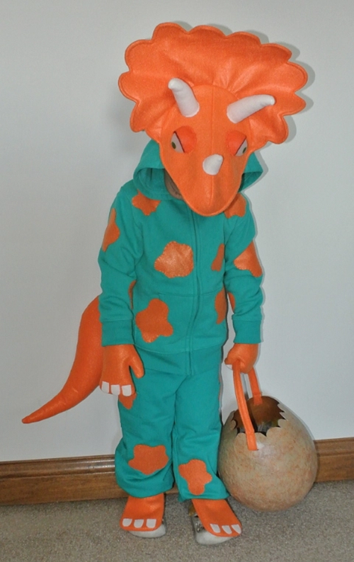 FREE Triceratops Costume Sewing Pattern
