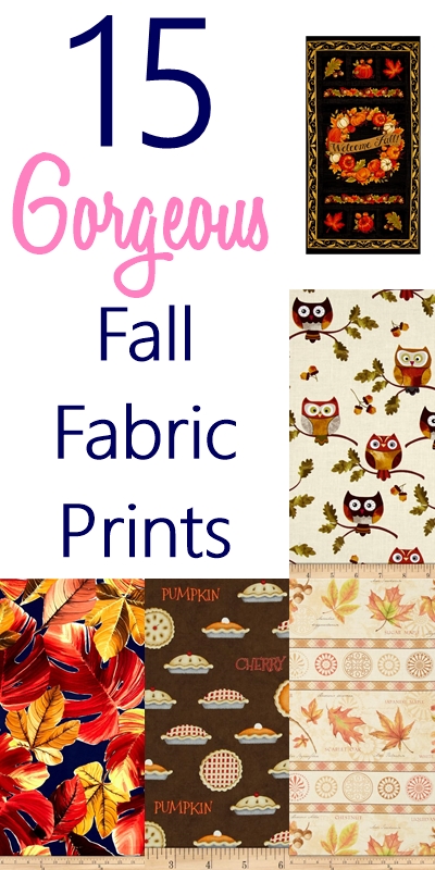 15 Gorgeous Fall Fabric Prints