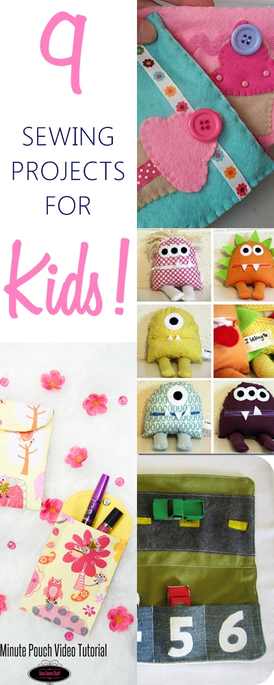 9 BEST and SIMPLEST Beginner’s Sewing Projects (Kids)