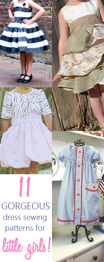 Dress patterns for girls | dress to sew | how to sew a dress for girls | party dress patterns for little girls