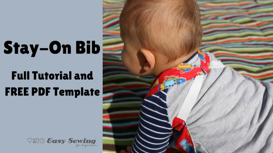 Reversible Stay – on Bib Tutorial + Pattern