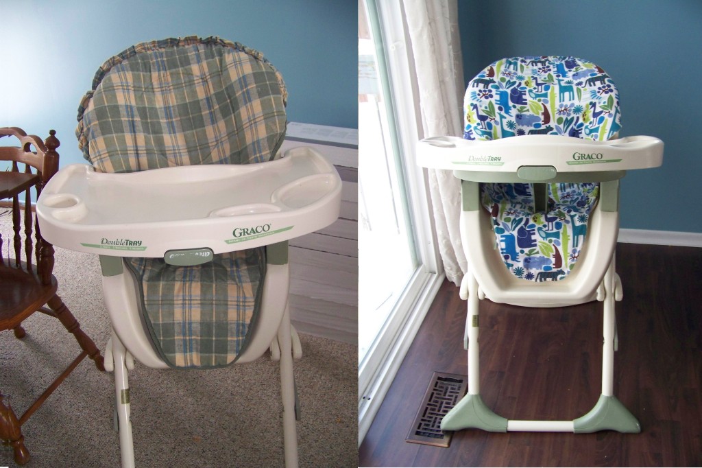 High Chair Cover Tutorial