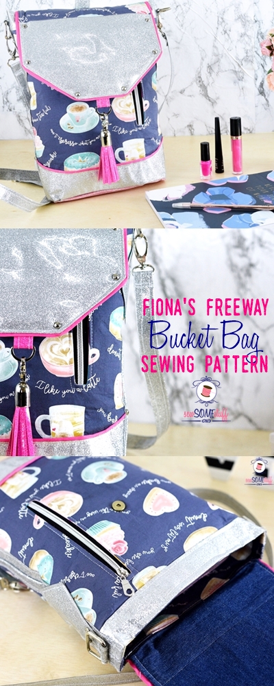 bag sewing patterns | bucket bag pattern | fiona's freeway bag sewing pattern | free bag patterns | how to sew a bucket bag | beginner bag patterns