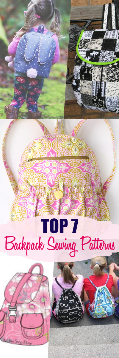 Kalani back pack sewing pattern and step by step video tutorial - Sew  Modern Bags