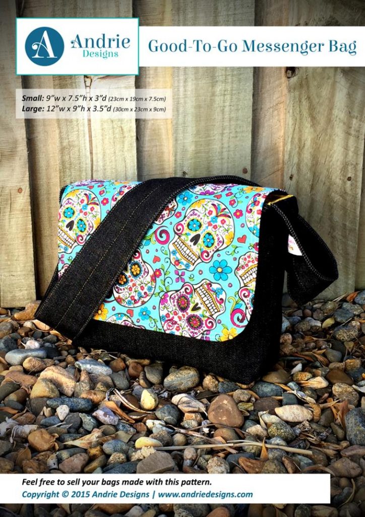 June Bag, Mini Messenger Bag Sewing Pattern