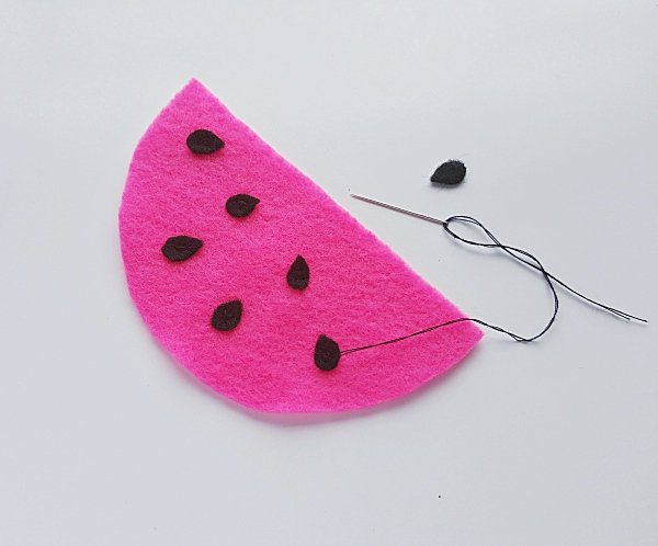 How to Sew a Watermelon Zipper Pouch - Sew Some Stuff