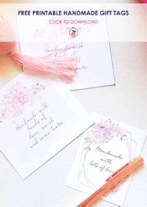 4 Cutest Free Printable Handmade Labels - Sew Some Stuff