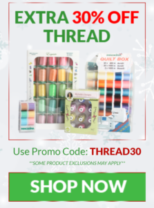 thread storage ideas 30% off threads - sewing deals - deals for crafters - learn to sew - free sewing patterns