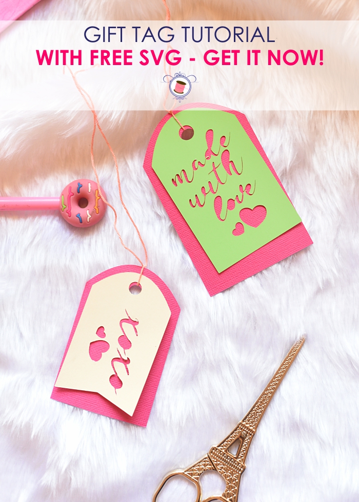 Leather Personalized Luggage Tag with Cricut + Free Template