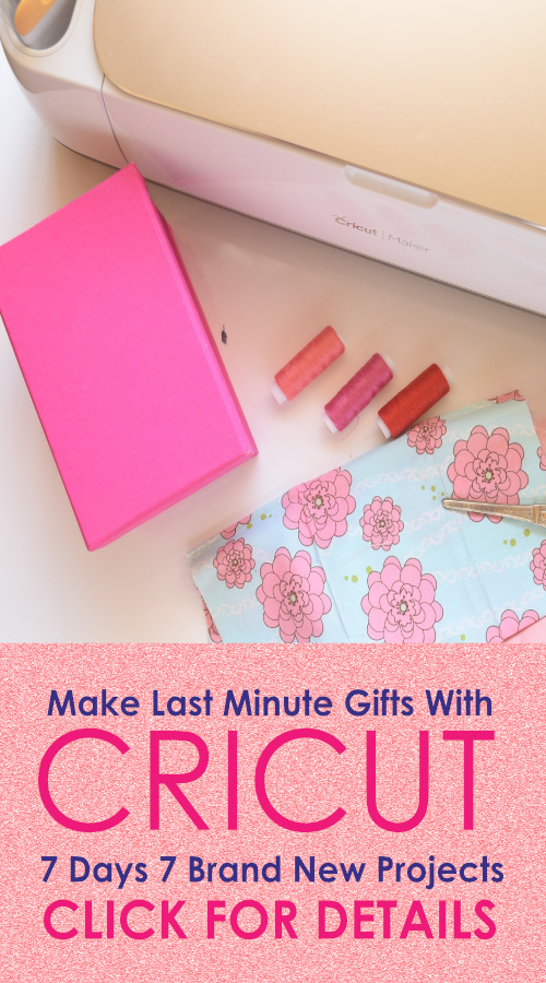 Learn to make last minute gifts with Cricut Maker cricut maker sewing projects, free sewing patterns for cricut maker, cricut maker pattern library | easy gifts to sew for everyone | easy sewing projects for gifts | hand sewn gift ideas | handmade gifts